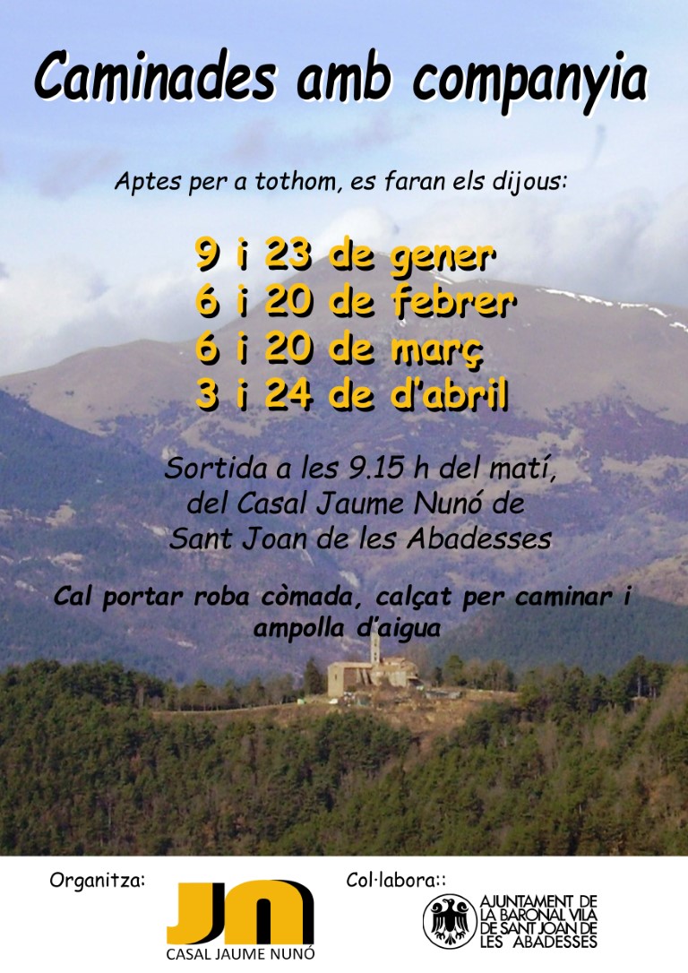 Cartell caminades Mediu
 m